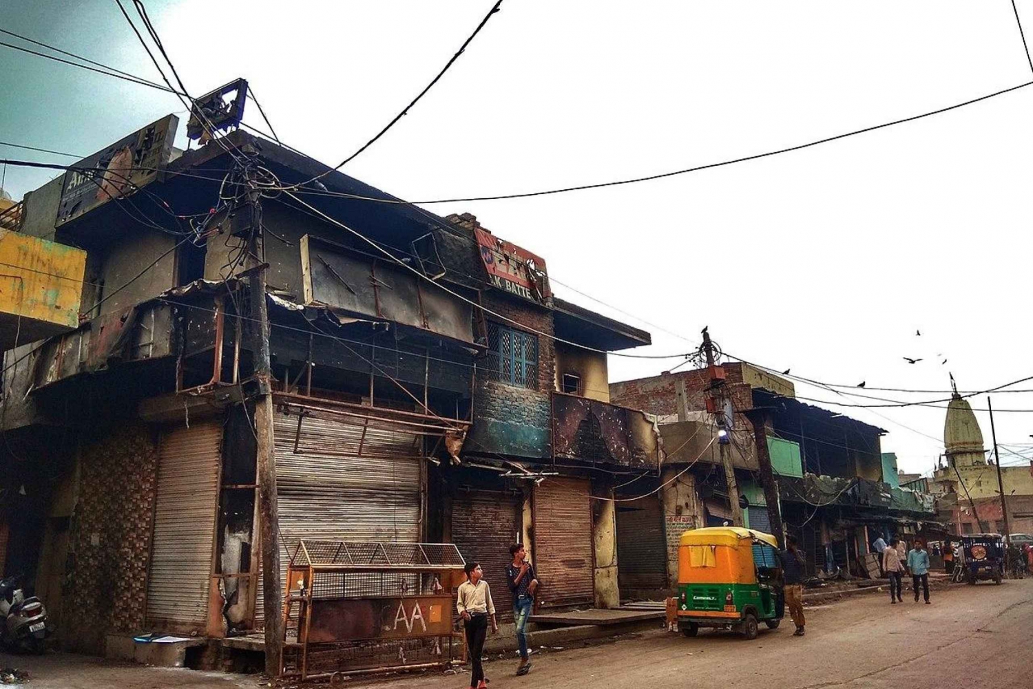 New Delhi: Slumvandring med besøg på chapati-fabrik