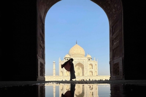 New Delhi: Taj Mahal, Agra Fort, Baby Taj och Mehtab-trädgården