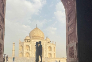 New Delhi: Taj Mahal, Agra Fort, Baby Taj och Mehtab-trädgården