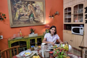 Nuova Delhi: Corso di cucina tradizionale indiana e visita al mercato