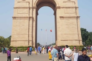 Ny och gammal Delhi privat heldagsutflykt med guide och transfer