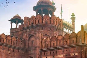Delhi: Old og New Delhi - hel- eller halvdagstur privat tur