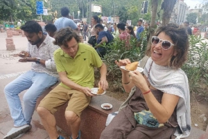 Delhi: Halve of hele dag privétour met ritje in een Tuktuk