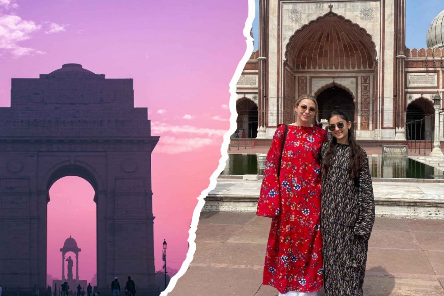 Delhi: Privat guidet tur Old & New Delhi (heldagstur/halvdagstur)