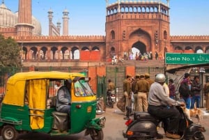 Vieja Delhi: Visita guiada de 3 horas por Chandni Chowk y Tuk Tuk