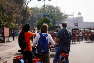 Old Delhi sykkeltur morgen 4 timer: Delhi på sykkel