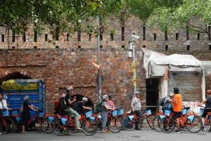 Old Delhi cykeltur morgon 4 timmar: Delhi på cykel
