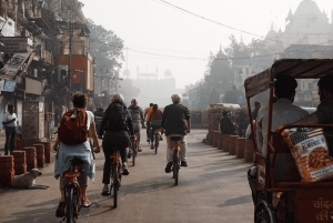 Old Delhi cykeltur morgon 4 timmar: Delhi på cykel