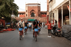 Old Delhi cykeltur morgon 4 timmar: Delhi på cykel
