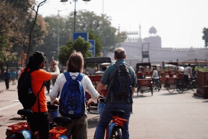 Old Delhi cykeltur morgon 4 timmar: Delhi på cykel