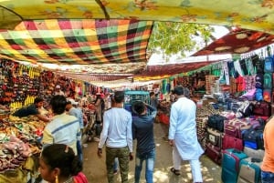 Gamle Delhi: Chandni Chowk, Jama Masjid og Baoli-tur