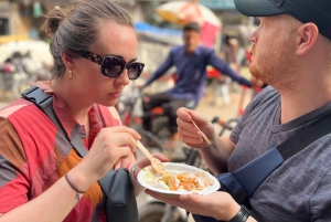 Caminhada gastronômica e patrimonial em Old Delhi