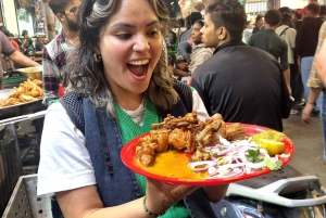 Mattur i Old Delhi: Et festmåltid om natten