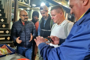 Mattur i Old Delhi: Et festmåltid om natten