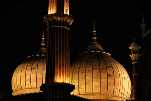 Mattur i Old Delhi: Et festmåltid om natten