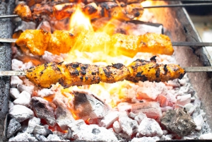 Mattur i Old Delhi: Et festmåltid om natten