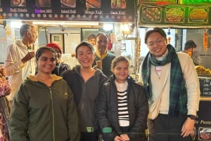 Old Delhi : visite guidée de la gastronomie de rue avec transport privé