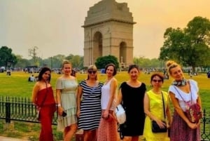 Besichtigung von Alt-Delhi und Neu-Delhi mit einem klimatisierten Luxusbus