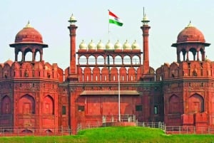Old Delhi: Bytur i gamle Delhi med rickshaw og gatemat