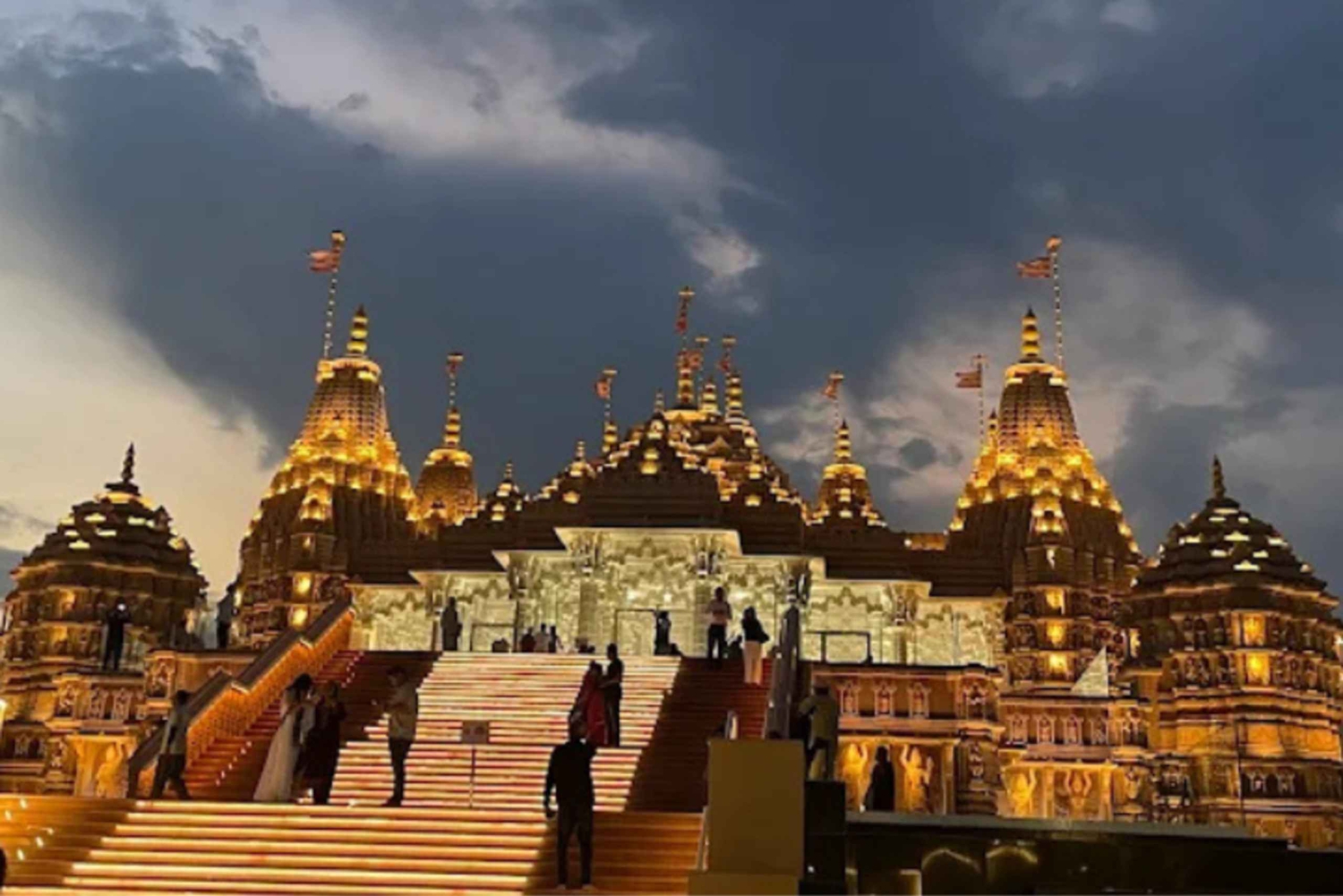 Passeio privado pela velha Deli com visita ao Templo Akshardham