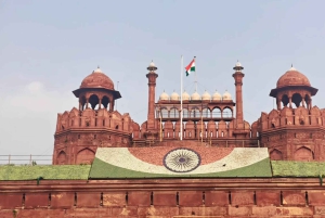 Passeio privado pela velha Deli com visita ao Templo Akshardham