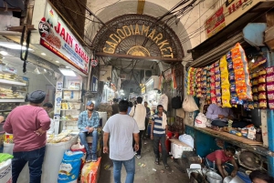 Gamla Delhi: privat tur till Chandni Chowk, Tuk Tuk och mat