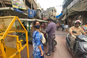 Old Delhi: tour privado de Chandni Chowk, Tuk Tuk e comida