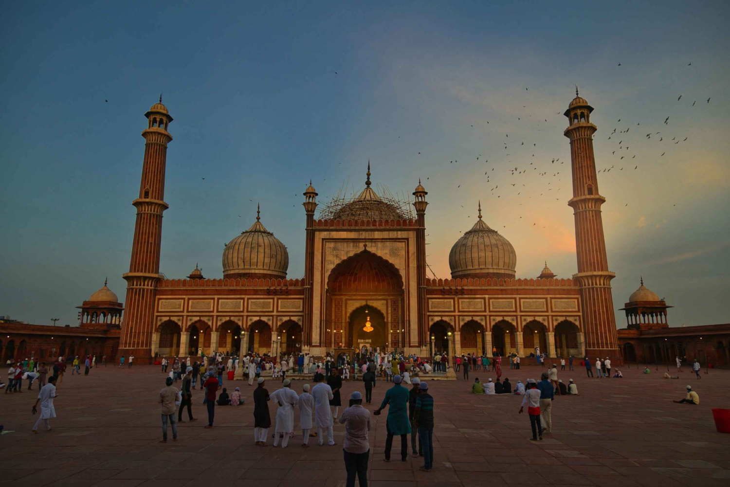 Gamla Delhi: Röda fortet, Jama Masjid & Chandni Chowk med Tuk Tuk