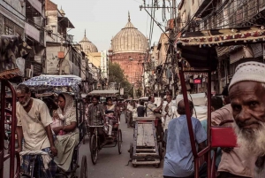 Vanha Delhi: Punainen linnoitus, Jama Masjid & Chandni Chowk Tuk Tukilla