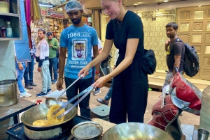Tour gastronomico della Vecchia Delhi, mercato delle spezie, tour culturale e del patrimonio culturale