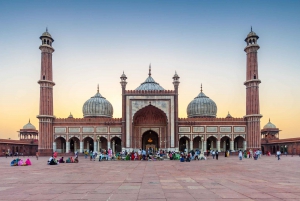 Privétour van 6 uur door de tempels en spirituele plekken van Oud-Delhi