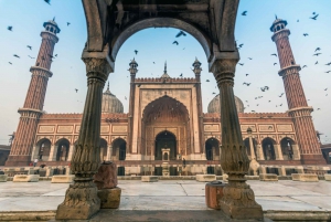 Privétour van 6 uur door de tempels en spirituele plekken van Oud-Delhi