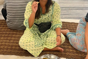 Vanhan Delhin kävelyretki ruoanmaistiaisten kera