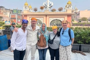 Vanhan Delhin kävelyretki ruoanmaistiaisten kera