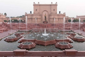 Alt-Delhi Rundgang mit Akshardham Licht- und Wassershow