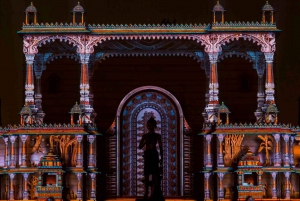 Vanha Delhi Kävelykierros Akshardham Light & Water Show'n kanssa