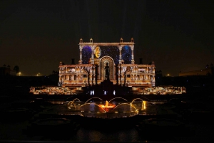 Tour a piedi della Vecchia Delhi con spettacolo di luci e acqua di Akshardham