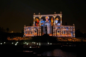 Vanha Delhi Kävelykierros Akshardham Light & Water Show'n kanssa