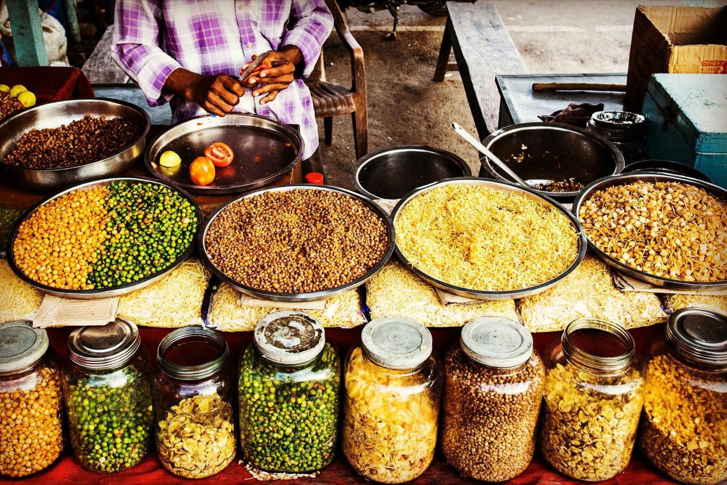 Byvandring i Old Delhi med madtur