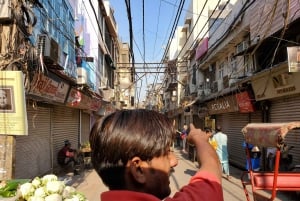 Old Delhis Chandni Chowk Tuk Tuk/Rickshaw-tur