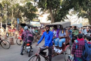 Old Delhis Chandni Chowk Tuk Tuk/Rickshaw-tur