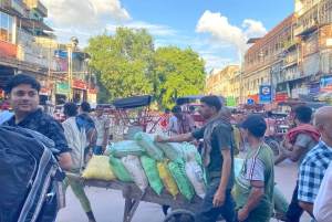 Delhi: Visita al Mercado de Especias, Templos y Comida Callejera de la Vieja Delhi