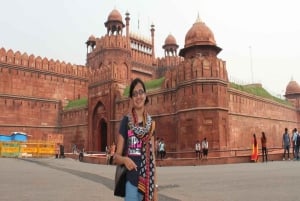 Vanha & Uusi Delhi: All-Inclusive Red Fort & Chowk -autokierros