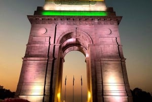 Oud & Nieuw Delhi Hele of Halve dag rondleiding met straatgerechten