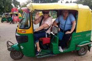 Tour particular de Tuk Tuk pela Velha e Nova Délhi com comida de rua