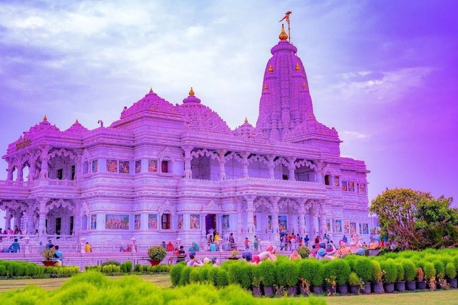 Viagem de um dia ao Taj Mahal, Mathura e Vrindavan saindo de Delhi/Agra