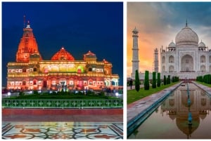 Viagem de um dia ao Taj Mahal, Mathura e Vrindavan saindo de Delhi/Agra