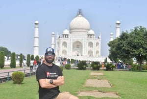 Viagem de um dia ao Taj Mahal, Mathura e Vrindavan saindo de Delhi/Agra