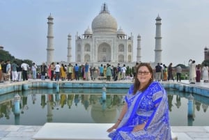 Viagem de um dia ao Taj Mahal, Mathura e Vrindavan saindo de Delhi/Agra