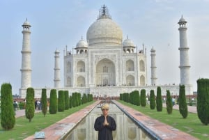 Viagem de um dia ao Taj Mahal, Mathura e Vrindavan saindo de Delhi/Agra